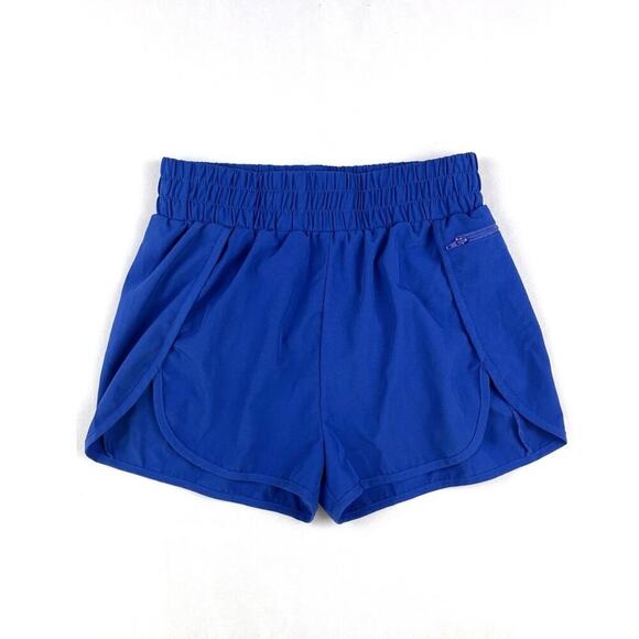 Cobalt Blue Lightweight Running Shorts - Picture 3 of 4